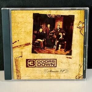 3 Doors Down – Acoustic EP (2005, Republic/Universal) Rare Promo CD – 5 Tracks